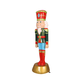 American Christmas Nutcracker 6ft (red And Green)