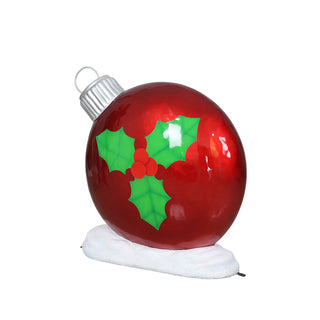 MISTLETOE FLAT ORNAMENT