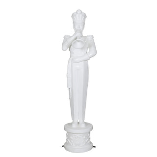 Soldier Playing Trumpet (metallic White)