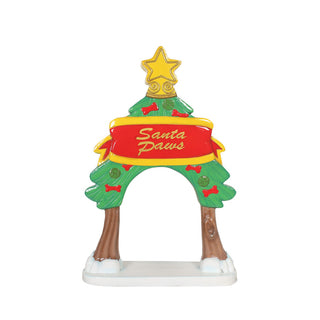 Santa Paws Christmas Tree
