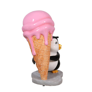Penguin Carrying Ice Cream