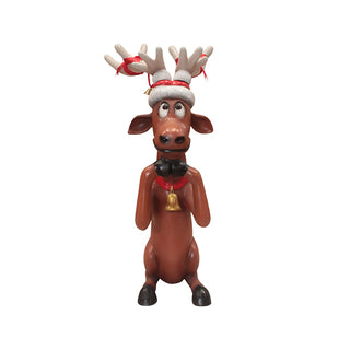Holiday Deer Posing