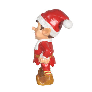 Standing Santa Elf (red)