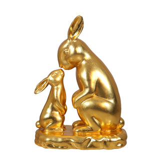 GOLDLEAF BUNNY MOM AND BABY