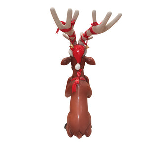 Holiday Deer Posing