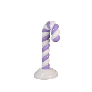 CANDY CANE IN SNOW (PASTEL PURPLE)
