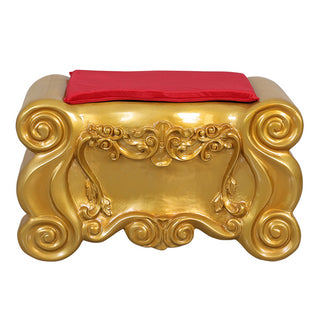 Santa Footrest (Gold/red)