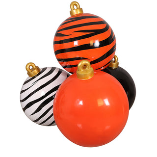 CHRISTMAS BALL STACK (4) (SPECIAL MULTI-COLOR)