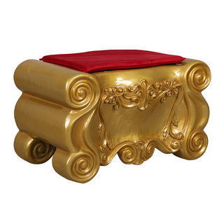 Santa Footrest (Gold/red)
